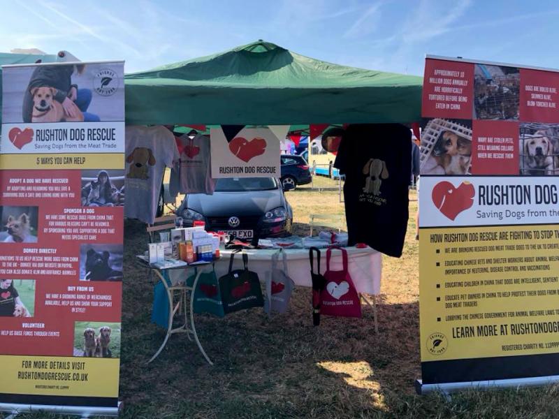 Rushton Dog Rescue Banners