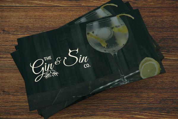 The Gin & Sin Co Branding