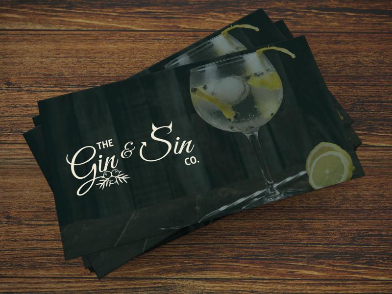 The Gin & Sin Co Branding